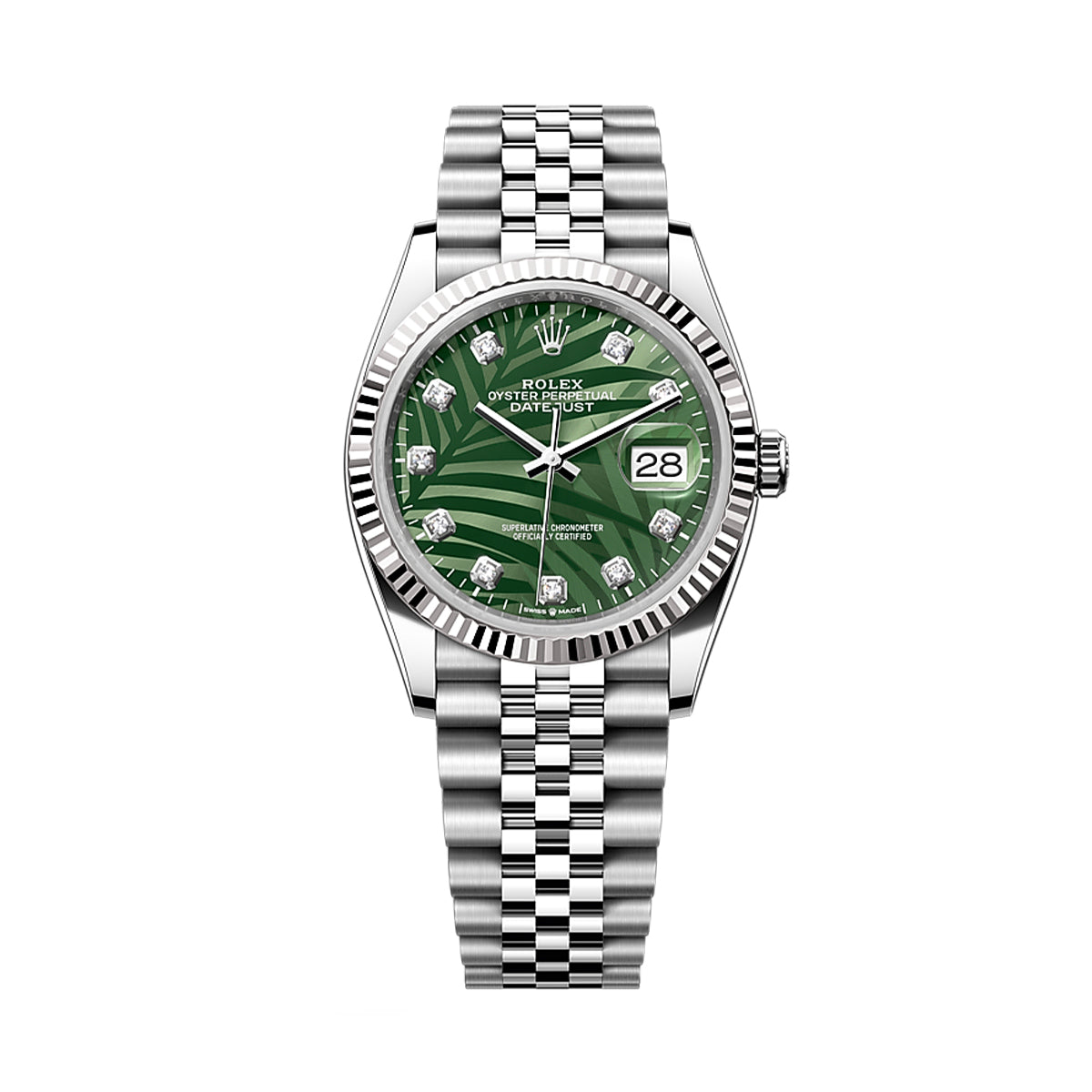 Datejust (Green Palm Motif)