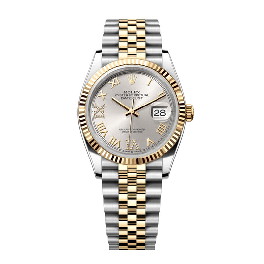 Datejust Two-Tone (Silver Roman)