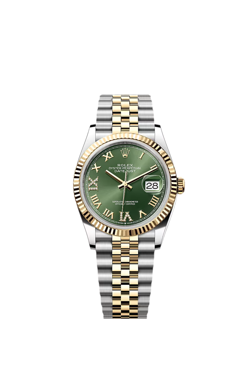 Datejust Two-Tone (Green)