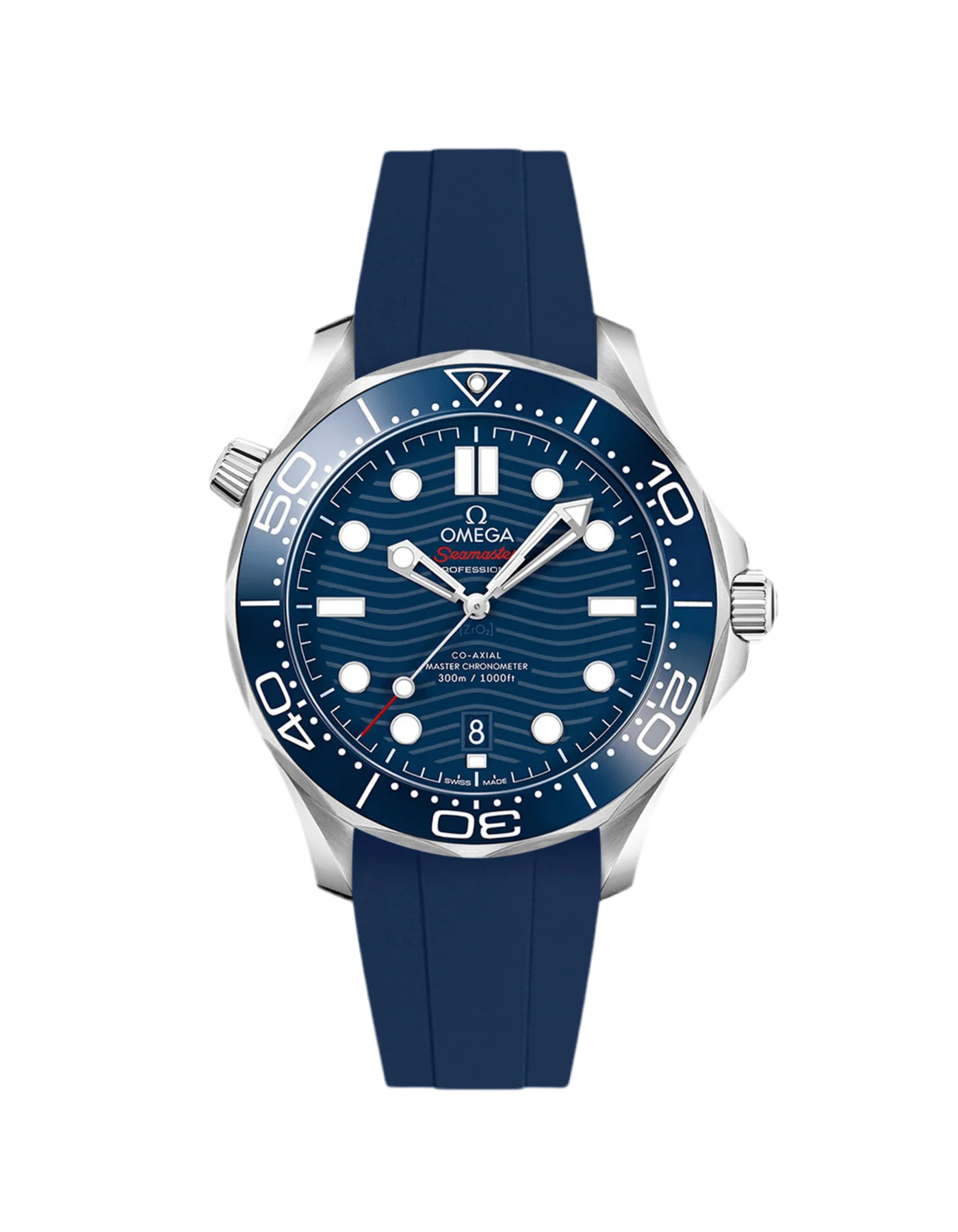 Seamaster Rubber Strap (Blue)