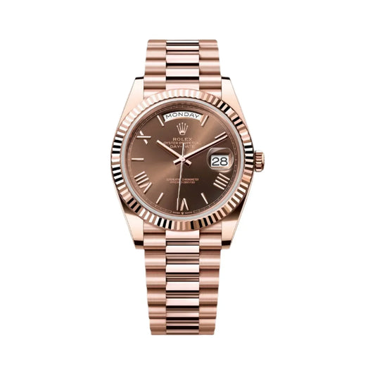 Day Date Rose Gold (Chocolate)