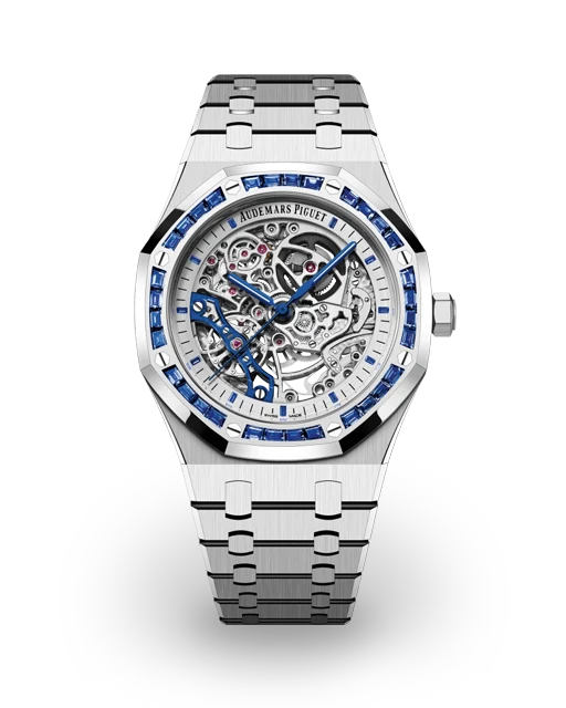 Royak Oak Openworked Blue Sapphire