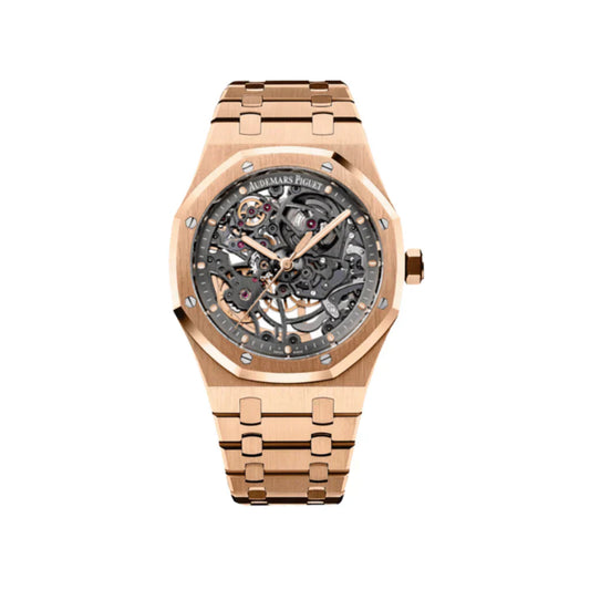Royal Oak Double Balance Wheel Openworked (Gold)