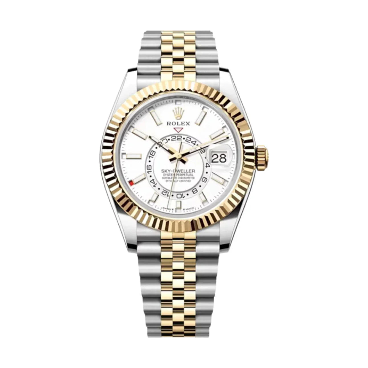 Sky-Dweller Two Tone (White)