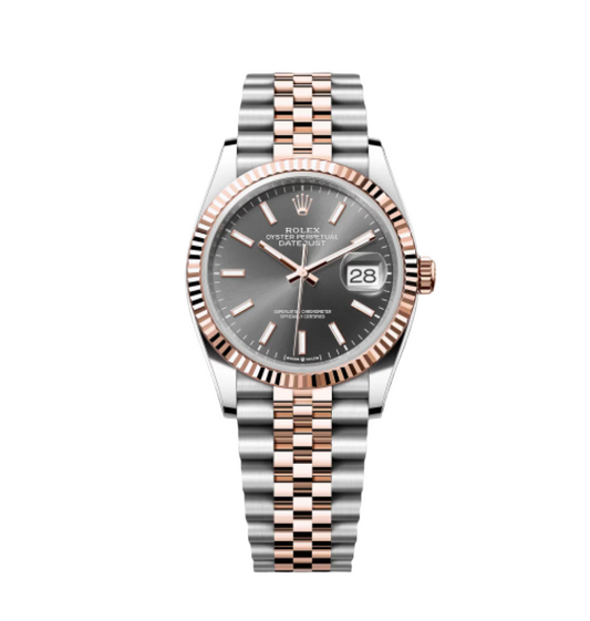 Datejust Two-Tone (Rhodium)