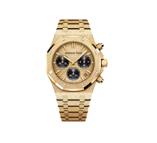 Royal Oak Chronograph Frosted (Gold)