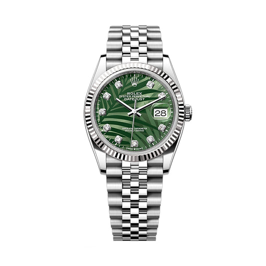 Datejust (Green Palm Motif)