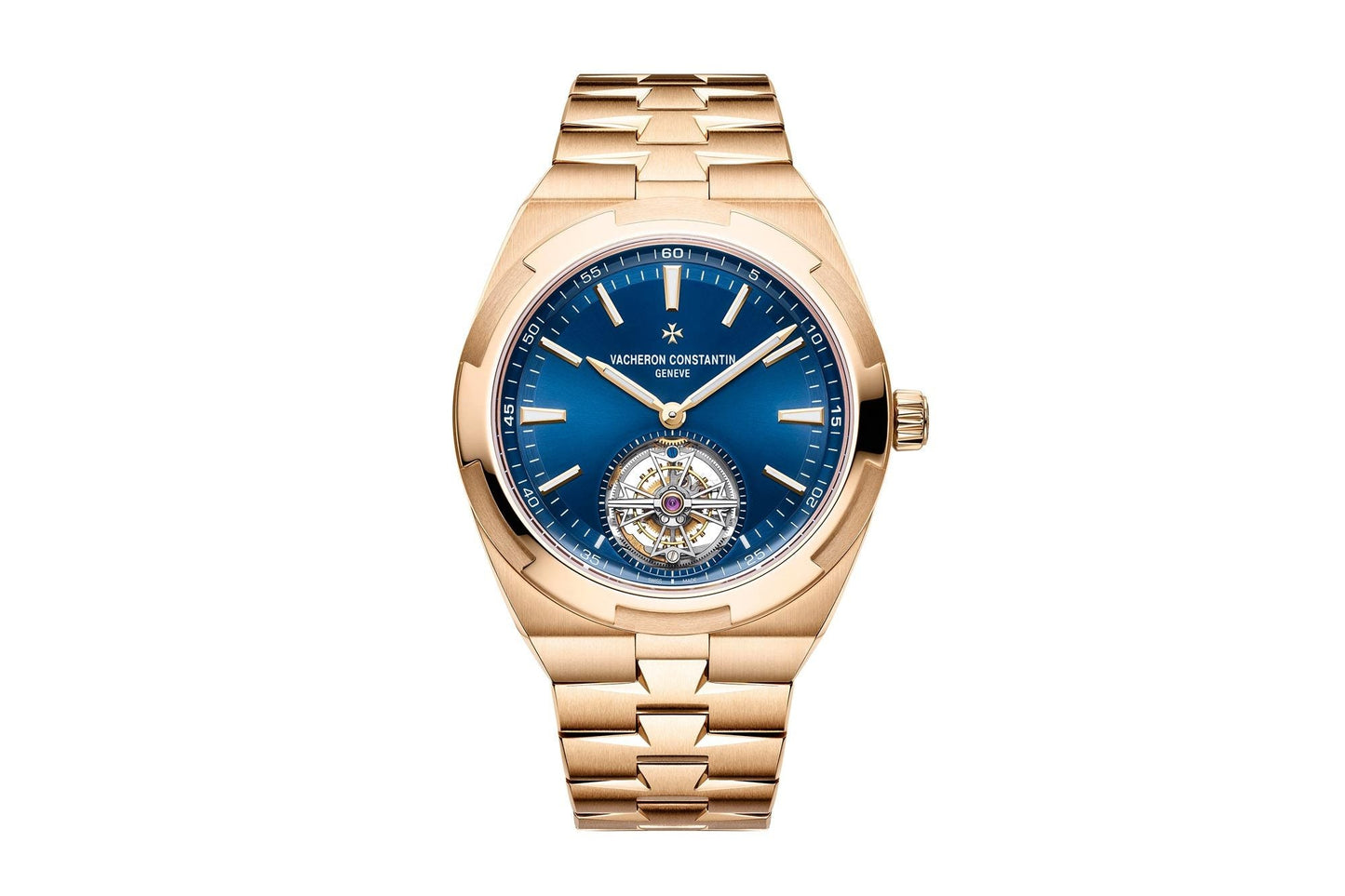 Overseas Turbillon Rose Gold (Blue)